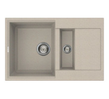 Кухонная мойка бежевый Tetogranit Omoikiri Sakaime 78-2-SA