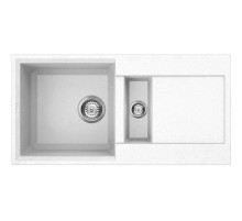 Кухонная мойка белый Tetogranit Omoikiri Sakaime 86-2-WH