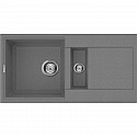 Кухонная мойка платина Tetogranit Omoikiri Sakaime 86-2-PL Кухонная мойка платина Tetogranit Omoikiri Sakaime 86-2-PL
