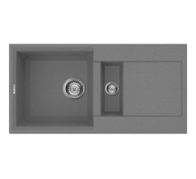 Кухонная мойка платина Tetogranit Omoikiri Sakaime 86-2-PL