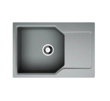 Кухонная мойка ленинградский серый Artgranit Omoikiri Yonaka 78-LB-GR