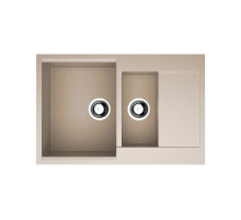 Кухонная мойка бежевый Artgranit Omoikiri Daisen 78-2-SA