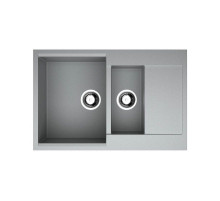 Кухонная мойка ленинградский серый Artgranit Omoikiri Daisen 78-2-GR