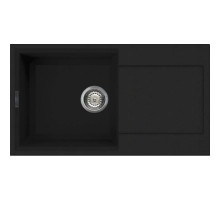Кухонная мойка черный Tetogranit Omoikiri Sakaime 78-BL
