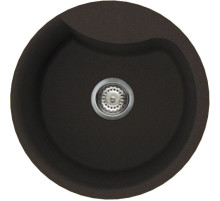 Кухонная мойка темный шоколад Tetogranit Omoikiri Yasugata 48R-DC