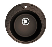Кухонная мойка темный шоколад Artgranit Omoikiri Tovada 51-DC