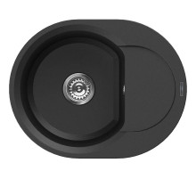 Кухонная мойка черный Tetogranit Omoikiri Sakaime 60E-BL