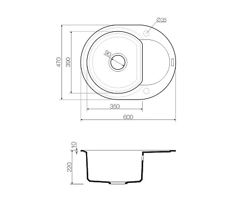 Приобрести Кухонная мойка ваниль Tetogranit Omoikiri Sakaime 60E-BE в магазине сантехники Santeh-Crystal.ru