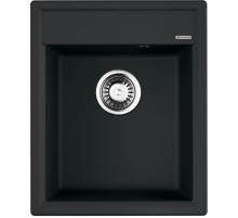 Кухонная мойка черный Artgranit Omoikiri Daisen 42-BL