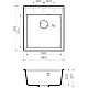 Заказать Кухонная мойка ленинградский серый Artgranit Omoikiri Daisen 46-GR в магазине сантехники Santeh-Crystal.ru