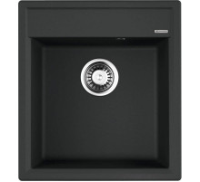 Кухонная мойка черный Artgranit Omoikiri Daisen 46-BL