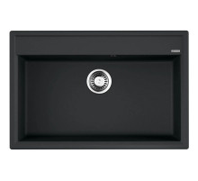 Кухонная мойка черный Artgranit Omoikiri Daisen 77-BL