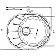 Купить Кухонная мойка шоколад IDDIS Kitchen G K17C621I87 в магазине сантехники Santeh-Crystal.ru