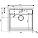 Купить Кухонная мойка шоколад IDDIS Vane G V31C571I87 в магазине сантехники Santeh-Crystal.ru