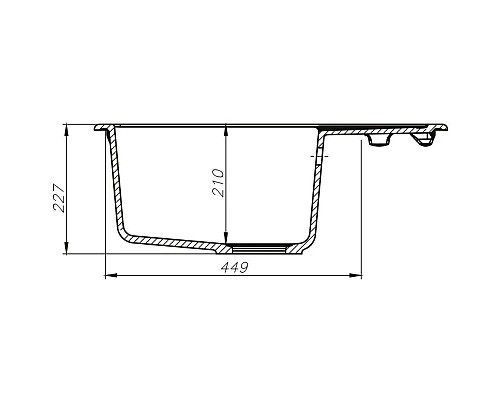 Купить Кухонная мойка шоколад IDDIS Vane G V32C621I87 в магазине сантехники Santeh-Crystal.ru