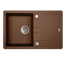 Кухонная мойка шоколад IDDIS Vane G V33C781I87
