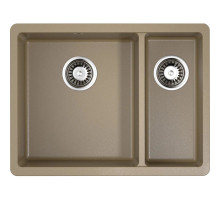 Кухонная мойка карамель Artgranit Omoikiri Kata 55-2-U-CA