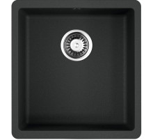 Кухонная мойка черный Artgranit Omoikiri Kata 40-U-BL