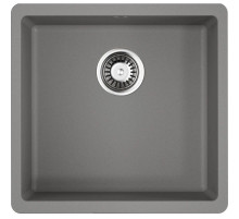 Кухонная мойка ленинградский серый Artgranit Omoikiri Kata 44-U-GR
