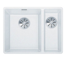 Кухонная мойка Blanco Subline 340/160-F InFino белый 523571