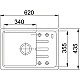 Приобрести Кухонная мойка Franke Malta BSG 611-62 оникс 114.0391.177 в магазине сантехники Santeh-Crystal.ru