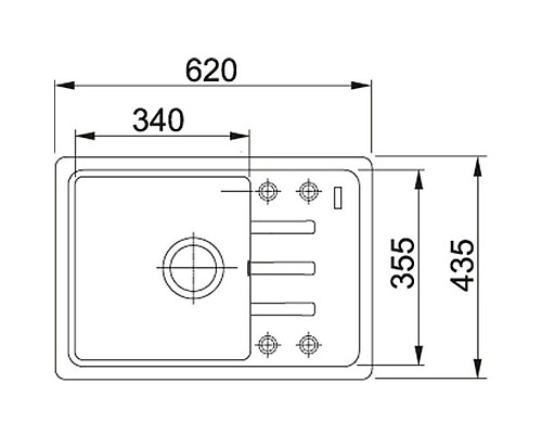 Santeh-Crystal.ru: Кухонная мойка Franke Malta BSG 611-62 белый 114.0391.164 Приобрести Кухонная мойка Franke Malta BSG 611-62 белый 114.0391.164 в магазине сантехники Santeh-Crystal.ru