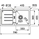 Купить Кухонная мойка Franke Strata STG 614-78 сахара 114.0312.543 в магазине сантехники Santeh-Crystal.ru