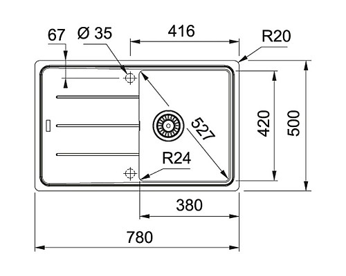 Santeh-Crystal.ru: Кухонная мойка Franke Basis BFG 611 ваниль 114.0296.630 Купить Кухонная мойка Franke Basis BFG 611 ваниль 114.0296.630 в магазине сантехники Santeh-Crystal.ru