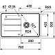 Купить Кухонная мойка Franke Basis BFG 611 ваниль 114.0296.630 в магазине сантехники Santeh-Crystal.ru