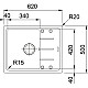 Приобрести Кухонная мойка Franke Basis BFG 611C оникс 114.0280.847 в магазине сантехники Santeh-Crystal.ru