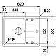 Заказать Кухонная мойка Franke Basis BFG 611C белый 114.0280.850 в магазине сантехники Santeh-Crystal.ru