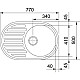 Купить Кухонная мойка Franke Ronda ROG 611 сахара 114.0157.896 в магазине сантехники Santeh-Crystal.ru