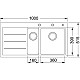 Приобрести Кухонная мойка Franke Mythos Fusion MTF 651-100 белый 114.0156.977 в магазине сантехники Santeh-Crystal.ru