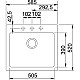 Купить Кухонная мойка Franke Maris MRG 610-58 сахара 114.0060.679 в магазине сантехники Santeh-Crystal.ru