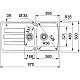 Приобрести Кухонная мойка Franke Antea AZG 651 ваниль 114.0489.340 в магазине сантехники Santeh-Crystal.ru