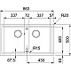 Приобрести Кухонная мойка Franke Basis BFG 620 оникс 114.0296.696 в магазине сантехники Santeh-Crystal.ru