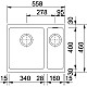 Приобрести Кухонная мойка Franke Kubus KBG 160 графит 125.0023.789 в магазине сантехники Santeh-Crystal.ru