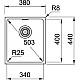 Приобрести Кухонная мойка Franke Kubus KBG 110-34 бежевая 125.0176.655 в магазине сантехники Santeh-Crystal.ru