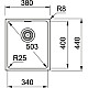 Купить Кухонная мойка Franke Kubus KBG 110-34 шоколад 125.0176.647 в магазине сантехники Santeh-Crystal.ru