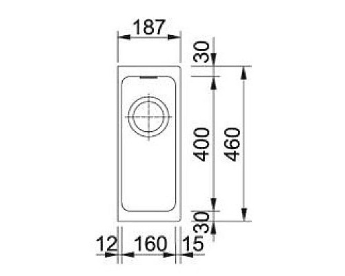 Купить Кухонная мойка Franke Kubus KBG 110-16 белый 125.0190.231 в магазине сантехники Santeh-Crystal.ru