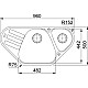 Заказать Кухонная мойка Franke Antea AZG 661-E белый 114.0489.386 в магазине сантехники Santeh-Crystal.ru