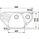 Заказать Кухонная мойка Franke Antea AZG 661-E бежевый 114.0489.398 в магазине сантехники Santeh-Crystal.ru