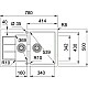 Купить Кухонная мойка Tectonite Franke Sirius SID 651-78 полярный белый 114.0489.220 в магазине сантехники Santeh-Crystal.ru