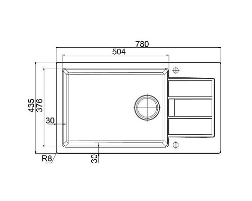 Купить Кухонная мойка Tectonite Franke Sirius SID 611-78/50 кофе 114.0489.218 в магазине сантехники Santeh-Crystal.ru