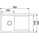 Купить Кухонная мойка Tectonite Franke Orion OID 611-78 полярный белый 114.0443.360 в магазине сантехники Santeh-Crystal.ru