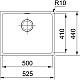 Купить Кухонная мойка Tectonite Franke Sirius SID 110-50 полярный белый 125.0443.352 в магазине сантехники Santeh-Crystal.ru