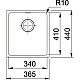 Приобрести Кухонная мойка Tectonite Franke Sirius SID 110-34 кофе 125.0443.351 в магазине сантехники Santeh-Crystal.ru