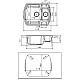 Заказать Кухонная мойка Florentina Nire антрацит 20.220.D0630.302 в магазине сантехники Santeh-Crystal.ru