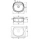 Заказать Кухонная мойка Florentina Emiliya капучино 20.355.D0640.306 в магазине сантехники Santeh-Crystal.ru