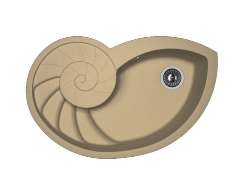 Заказать Кухонная мойка Florentina Nautilus капучино 20.350.E0820.306 в магазине сантехники Santeh-Crystal.ru